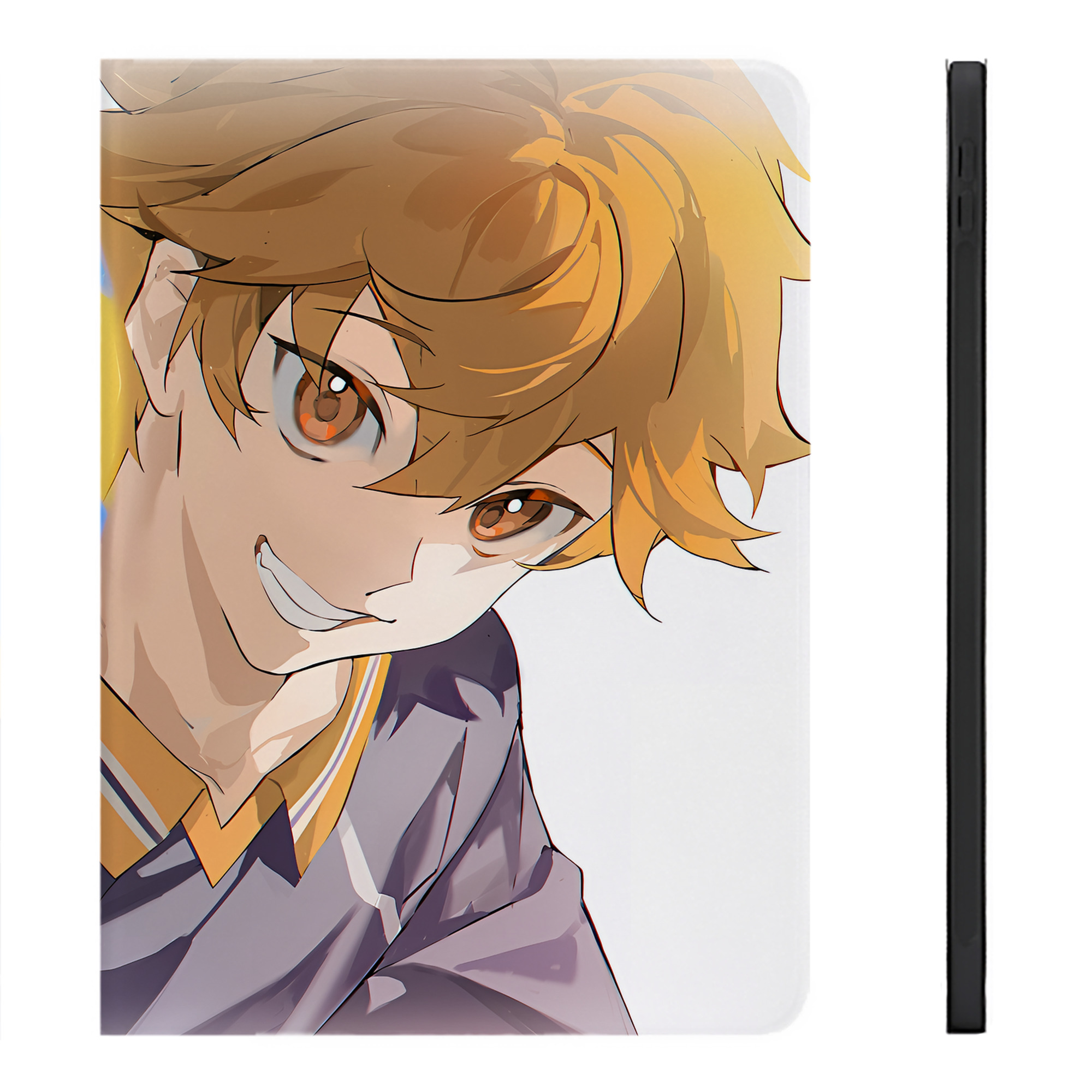 （画像用） ハイキュー!! Haikyu!! IPadケース ペンホルダー付き ブックスタイルデザイン